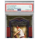 2005 Donruss Nolan Ryan Timeless Treasures Baseball Card #63 PSA 7