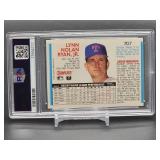 1992 Donruss Nolan Ryan Baseball Card #707 PSA 7