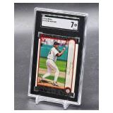 1999 Bowman Pedro Martinez Baseball Card #19 SGC 7