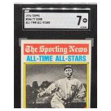 1976 Topps Ty Cobb All-Time All-Star Baseball Card #346 SGC 7