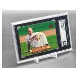 1997 Pinnacle Cal Ripken Jr Artist Proof Baseball Card #91 SGC 8