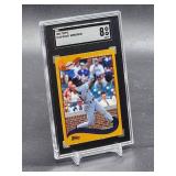 2002 Topps Rickey Henderson Baseball card #165 SGC 8