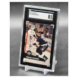 1991-92 Pro Set Wayne Gretzky Hockey Card #101 SGC 8