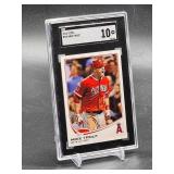 2013 Topps Mike Trout Baseball Card #338 SGC 10