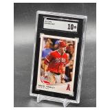 2013 Topps Mike Trout Baseball Card #338 SGC 10