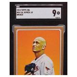 2010 Topps 206 Cal Ripken Jr Bronze Baseball Card #84 SGC 9