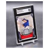 2011 Topps Pro Debut Mike Trout Minor League Baseball Jersey Card #MM-MT SGC 8