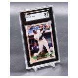 1998 Leaf Frank Thomas Baseball Card #106 SGC 8