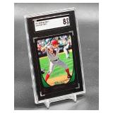 2011 Bowman Draft Mike Trout Rookie Baseball Card #101 SGC 8