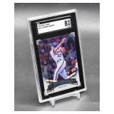 1998 Topps Finest Vladimir Guerrero Baseball Card # 273 SGC 8