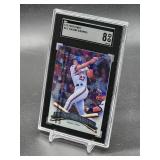 1998 Topps Finest Vladimir Guerrero Baseball Card # 273 SGC 8