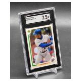 1991 Upper Deck Ken Griffey Jr 2nd Year Baseball Card #555 SGC 7.5