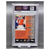 1997 Pinnacle Inscriptions John Elway Football Card #35 PSA 8