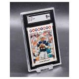 2008 Topps Tom Brady MVP Football Card #328 SGC 9