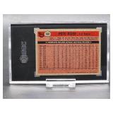 1981 Topps Pete Rose Baseball Card #180 SGC 5