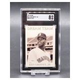 1993 Score Ken Griffey Jr Baseball Card #536 SGC 8