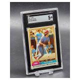 1981 Topps Pete Rose Baseball Card #205 SGC 5