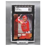 2013 Topps Mike Trout Baseball Card #CD-2 SGC 8