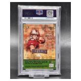 1997 Topps Finest Steve Young Refractor Football Card #162 PSA 6