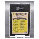 1987 Topps Pete Rose Baseball Card #393 SGC 7