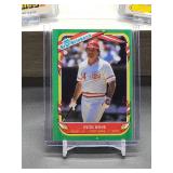 (6) Assorted Vintage Pete Rose Baseball Cards