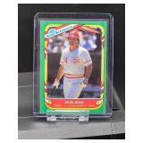 (6) Assorted Vintage Pete Rose Baseball Cards