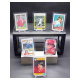 (6) Assorted Vintage Pete Rose Baseball Cards