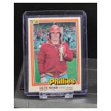 (6) Assorted Vintage Pete Rose Baseball Cards