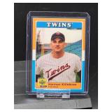 (8) Assorted Minnesota Twins HOF Great Harmon Killebrew Baseball Cards