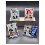 (4) Assorted New York Yankees Slugger Aaron Judge Baseball Cards