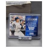 (4) Assorted New York Yankees Slugger Aaron Judge Baseball Cards