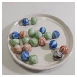 Large lot of Vintage Glass Marbles