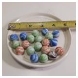 Large lot of Vintage Glass Marbles