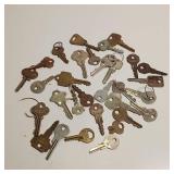 Larger Lot of Smaller and Large Vintage and Newer Keys