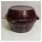 Ceramic Vintage Casserole Dish - Can be used as a "Dutch Oven"