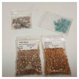 Attention Artists!  Large 6/0, seed beads, Genuine Turquoise jewelers scraps and other shell beads
