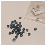 Lot of 14 packages real glass crystal beads