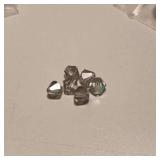 Lot of 14 packages real glass crystal beads