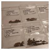 Eight packages total, Brass and Brass plated beads