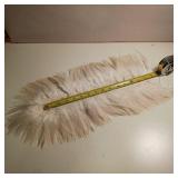 29 Inches of beautiful natural rooster hackle saddle feathers.