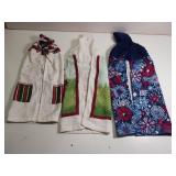 Lot of Three Hand Crochet Kitchen or Bathroom hand towels