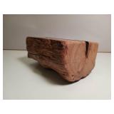 Beautiful, natural tamarack wood floating wall shelf