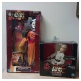 NIB Star Wars Episode #1 - Anakin Skywalker, and Queen Amidala Toy Dolls