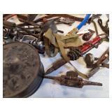 Huge Lot!  Vintage tools of all kinds - includes antique tool box - all for one bid!