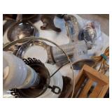 Huge Lot!  Vintage tools of all kinds - includes antique tool box - all for one bid!