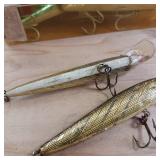 3 lures REBEL Floater (New in original package), Rebel Sinker, & one unmarked.