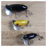 3 PC Jitterbug Lures. 2 small, one large. Akron, Ohio