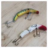Lot of vintage lures: Beno and Kautzky flex Ike