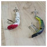 Lot of vintage lures: Beno and Kautzky flex Ike