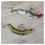 Lot of vintage lures: Beno and Kautzky flex Ike